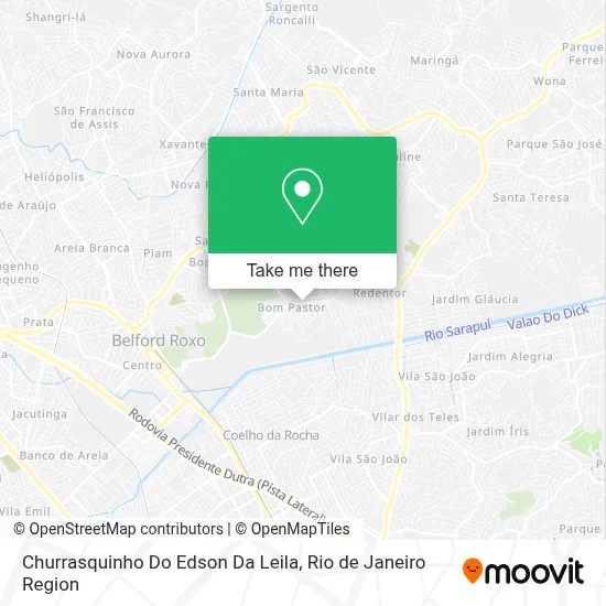 Churrasquinho Do Edson Da Leila map