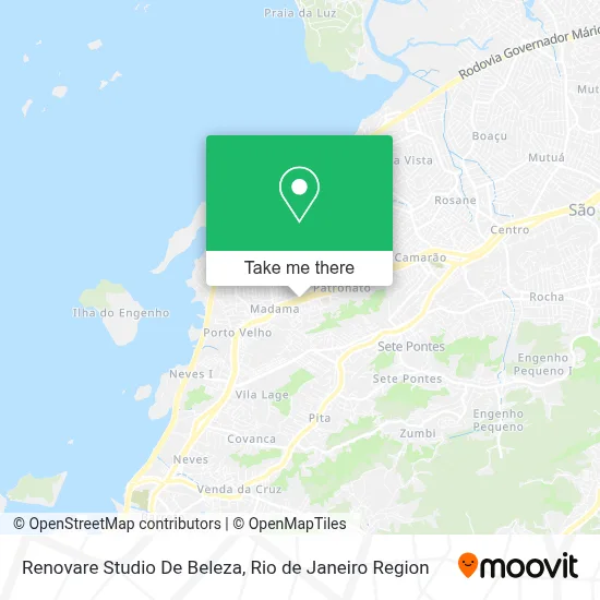 Renovare Studio De Beleza map