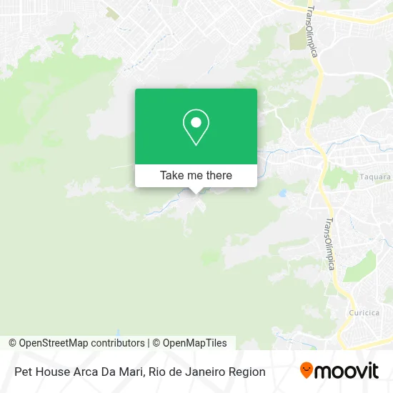 Pet House Arca Da Mari map