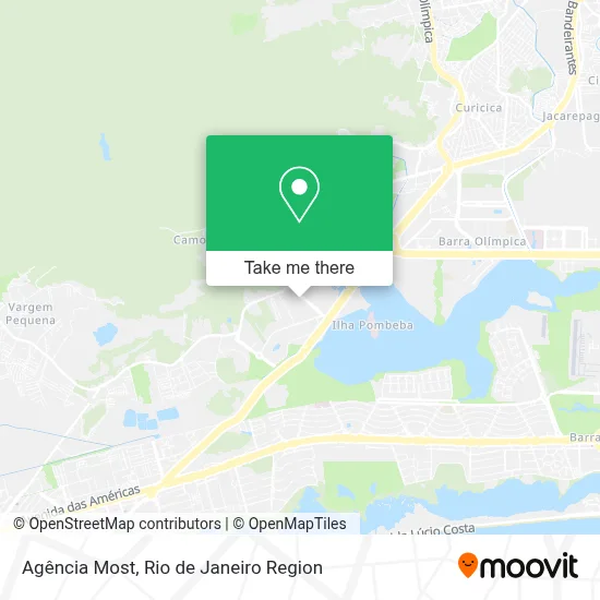 Agência Most map