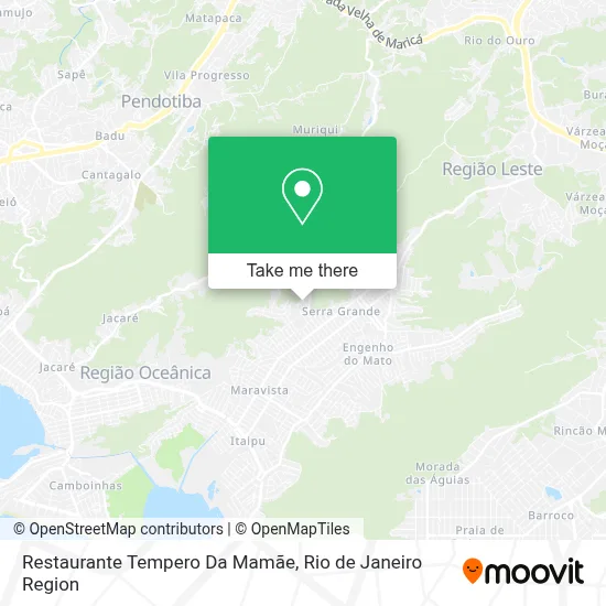 Restaurante Tempero Da Mamãe map