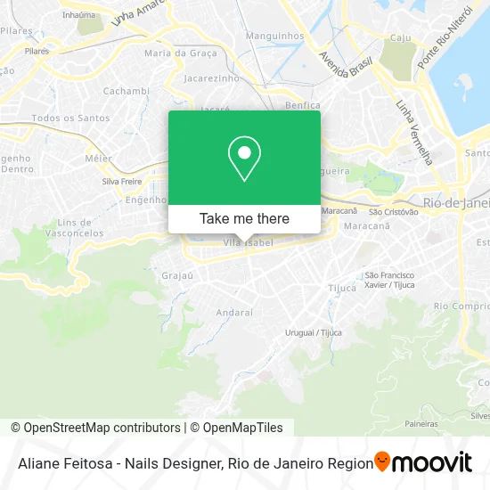 Aliane Feitosa - Nails Designer map