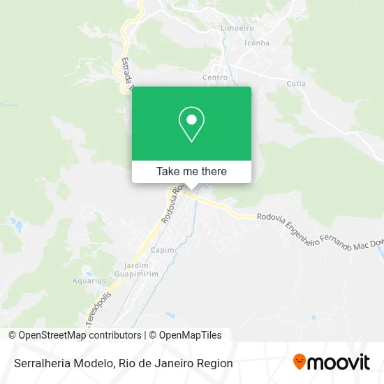 Serralheria Modelo map