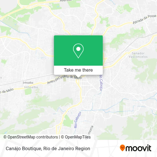Canájo Boutique map