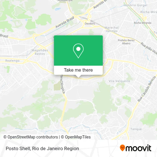 Posto Shell map