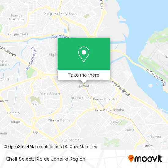 Shell Select map