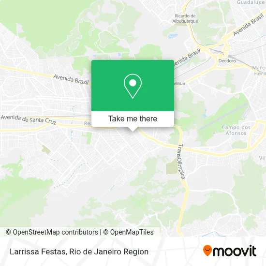 Larrissa Festas map