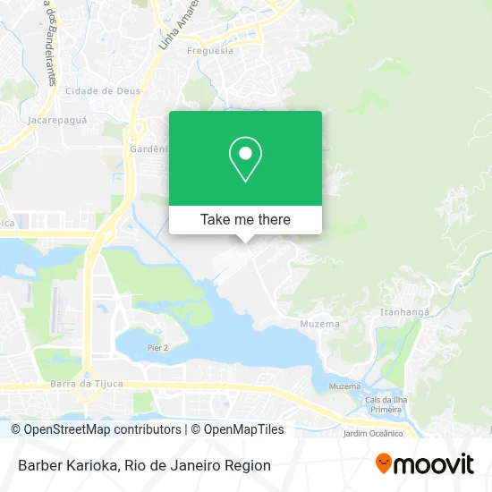 Barber Karioka map