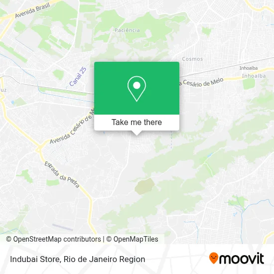 Indubai Store map