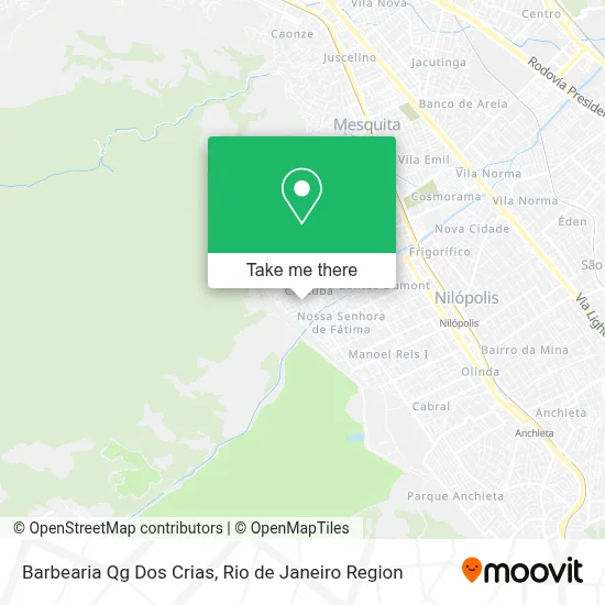 Barbearia Qg Dos Crias map