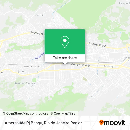 Amorsaúde Rj Bangu map