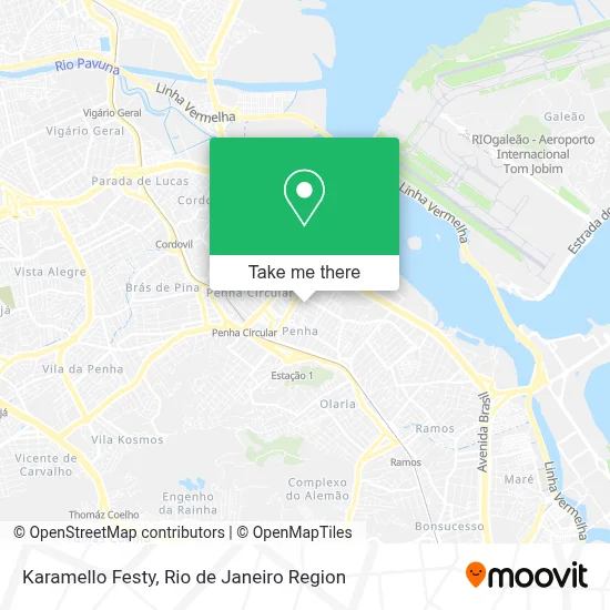 Karamello Festy map