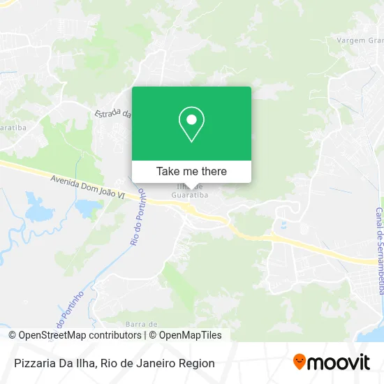 Pizzaria Da Ilha map