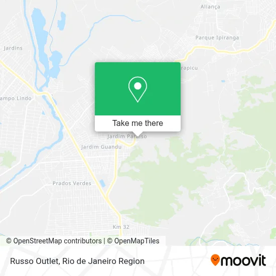 Russo Outlet map