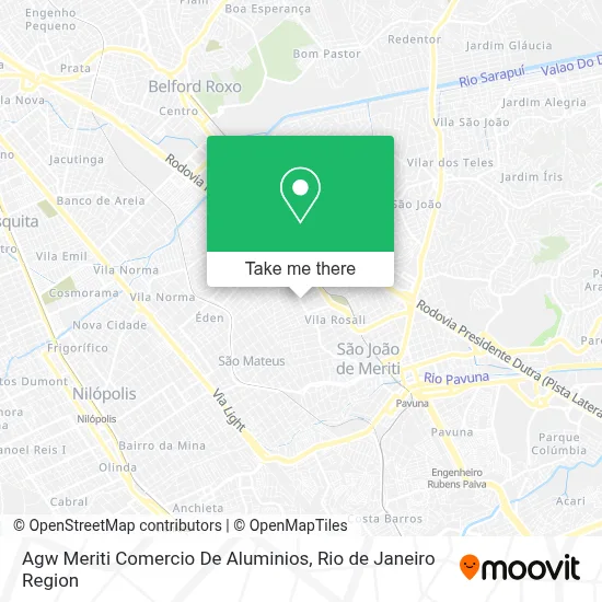 Agw Meriti Comercio De Aluminios map