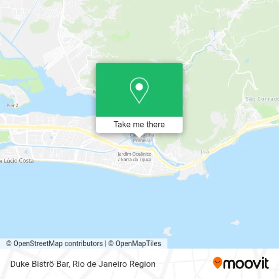 Duke Bistrô Bar map