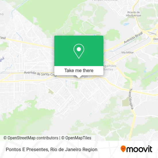Pontos E Presentes map