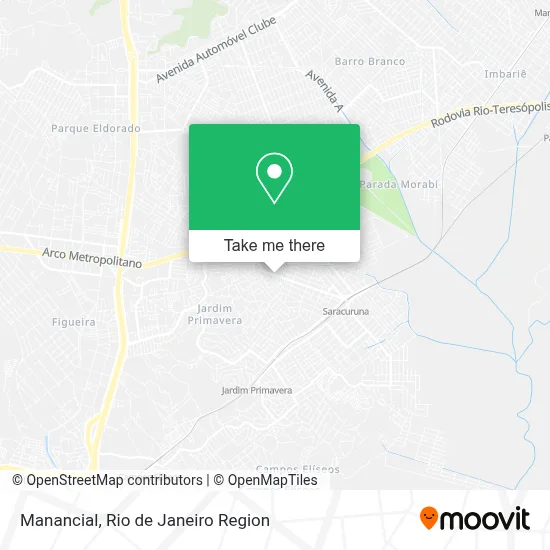 Manancial map
