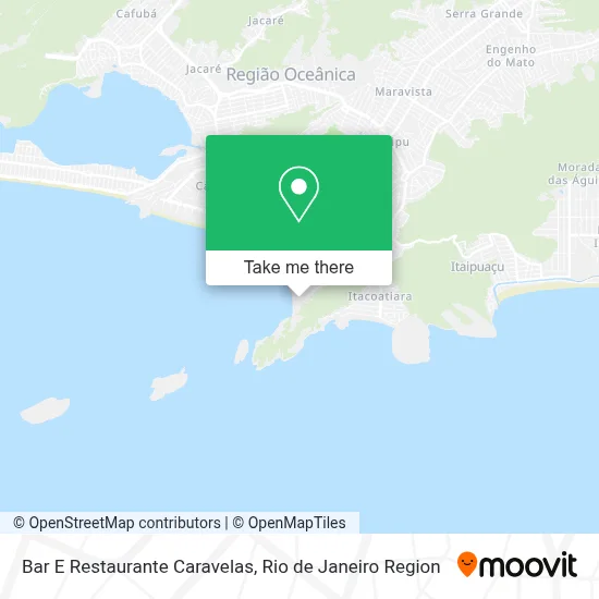 Bar E Restaurante Caravelas map