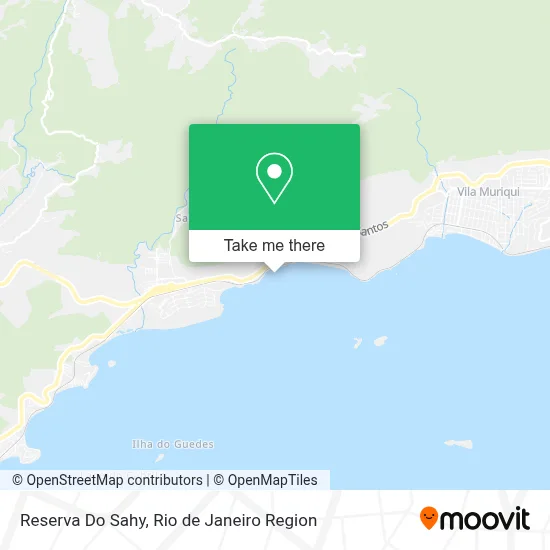 Reserva Do Sahy map