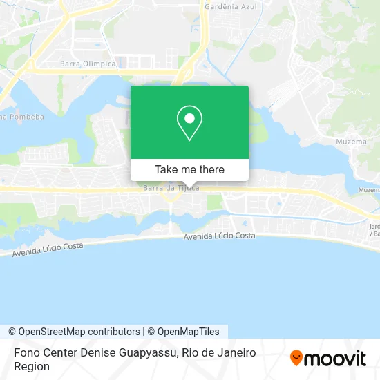 Fono Center Denise Guapyassu map
