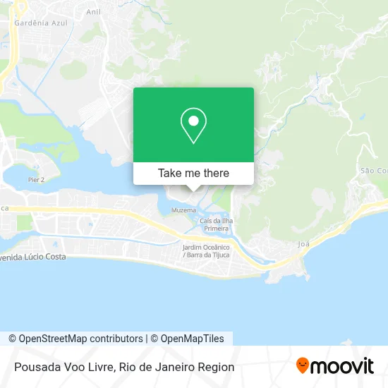 Pousada Voo Livre map
