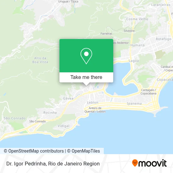 Dr. Igor Pedrinha map