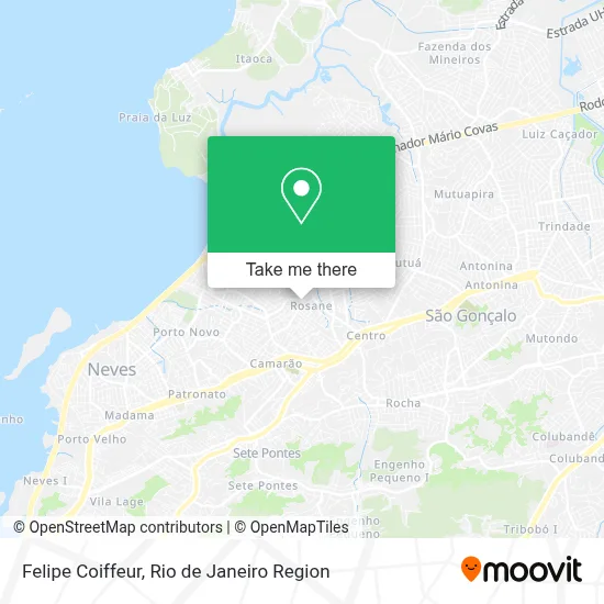 Felipe Coiffeur map