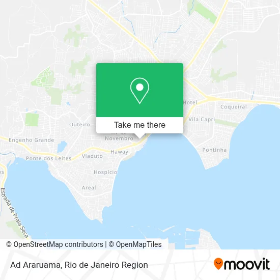 Ad Araruama map