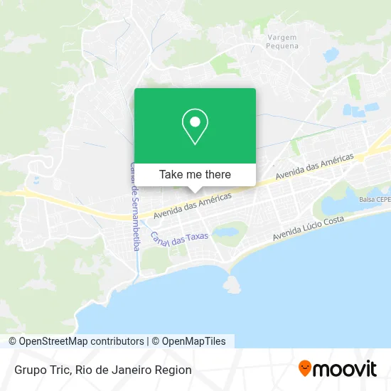 Grupo Tric map