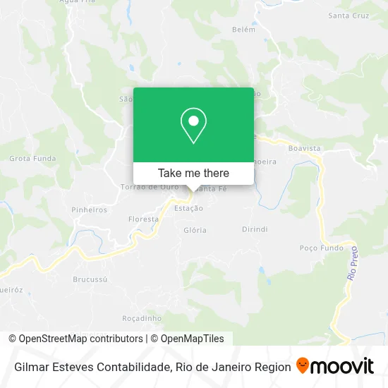 Gilmar Esteves Contabilidade map
