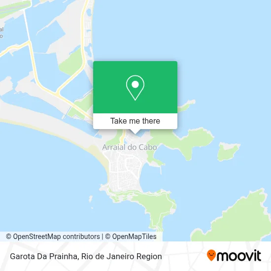 Garota Da Prainha map