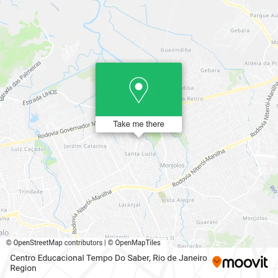 Centro Educacional Tempo Do Saber map