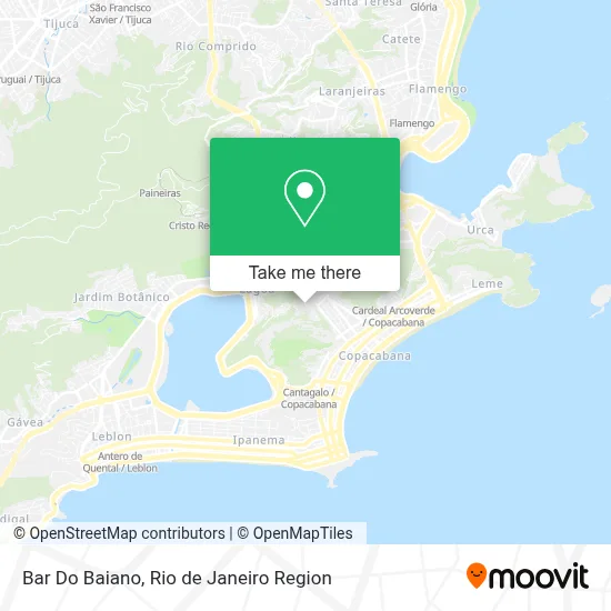 Bar Do Baiano map