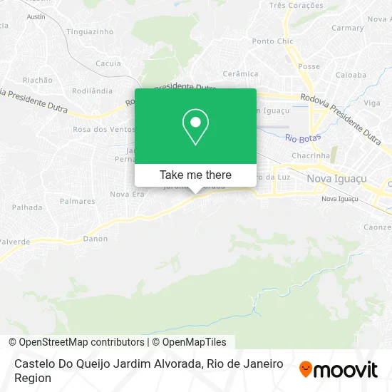 Castelo Do Queijo Jardim Alvorada map