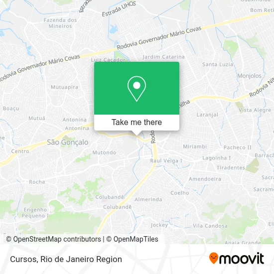 Cursos map