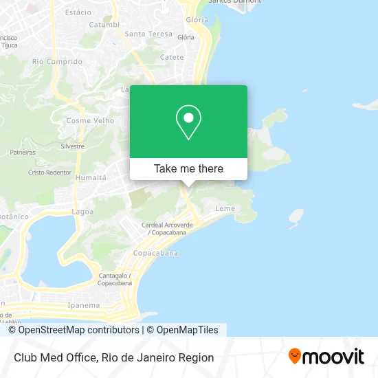 Club Med Office map