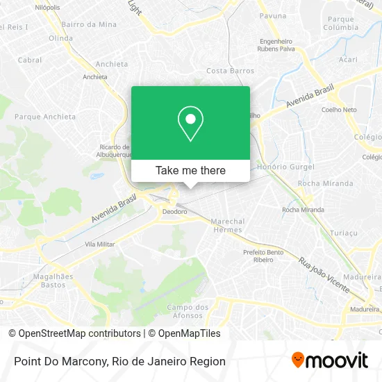 Point Do Marcony map