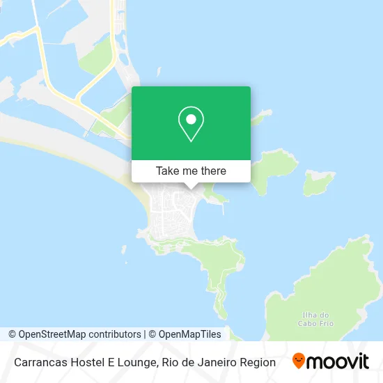 Carrancas Hostel E Lounge map