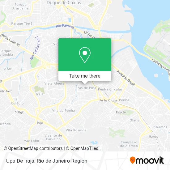 Upa De Irajá map