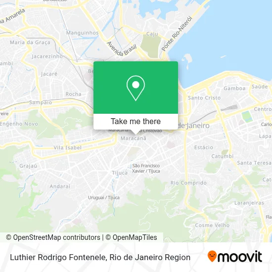 Luthier Rodrigo Fontenele map