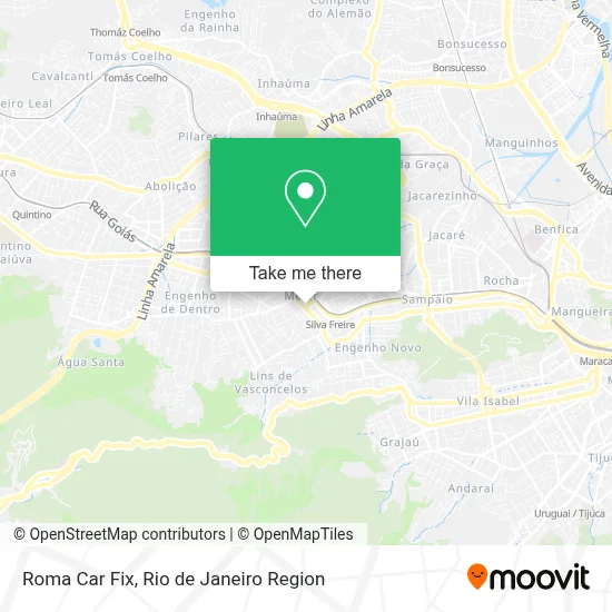 Roma Car Fix map
