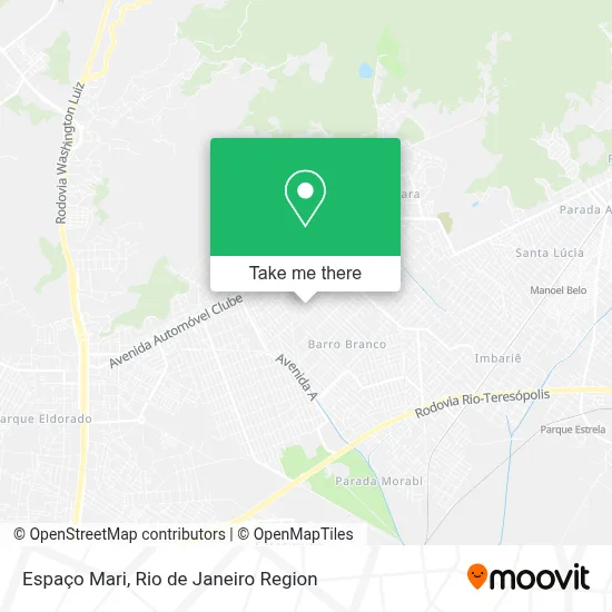 Espaço Mari map