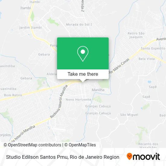 Studio Edilson Santos Pmu map