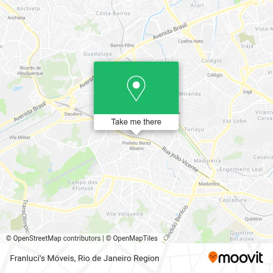 Franluci's Móveis map