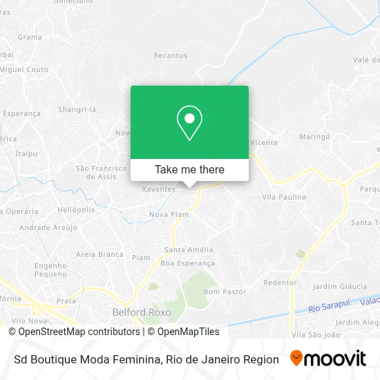 Sd Boutique Moda Feminina map