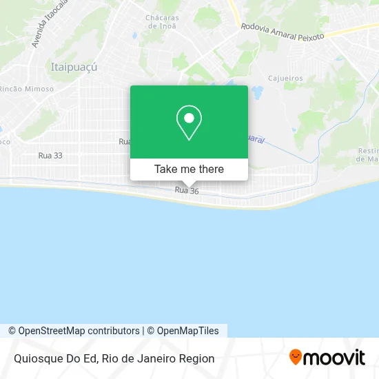 Quiosque Do Ed map