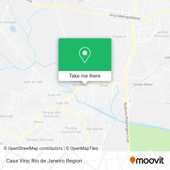Casa Viny map