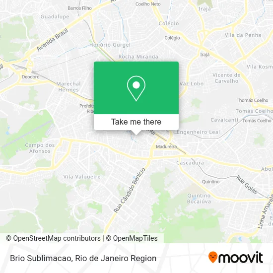 Brio Sublimacao map