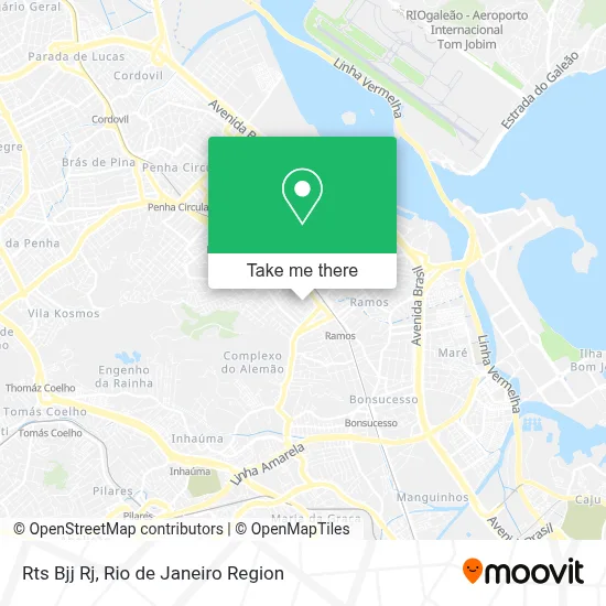 Rts Bjj Rj map